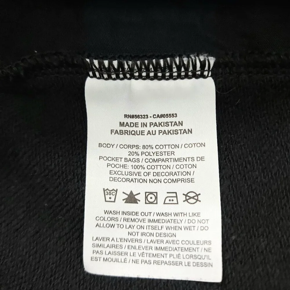 Nike Sweatpants Junior XS Black Swoosh Fleece Knit Comfy Athletic Performance
